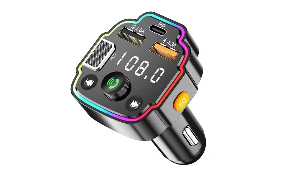Q8 Car Mp3 Bluetooth Player Card U Disk Lossless Sound Quality Hands Free Call Fm Transmitter Car Mp3