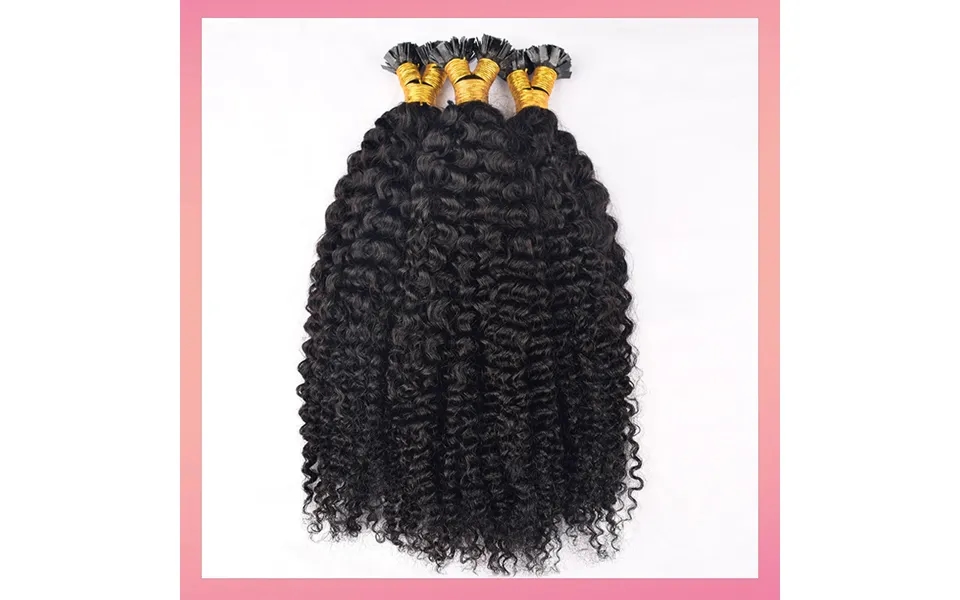 Real Hair Extensions Flat Tip Extensions For Women Long Straight Hair Curly Hair Can Be Permed And Dyed Human Hair