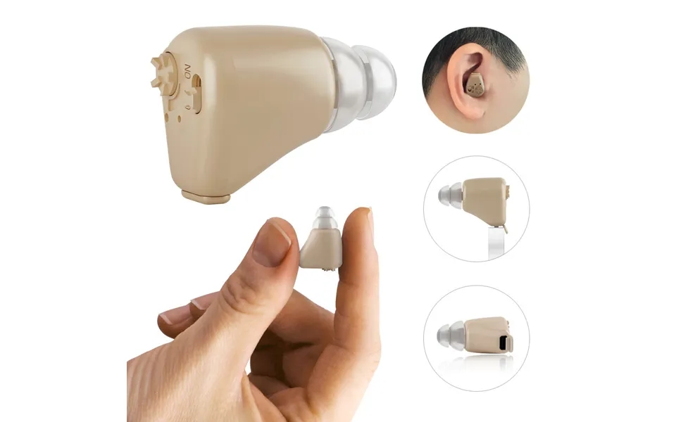 Rechargeable In-ear Hearing Aid Voice Amplifier For The Elderly