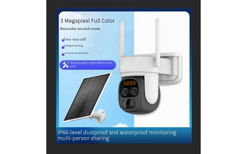 Security Cameras Solar Surveillance Ball Machine Low Power Consumption 4g Wifi Wireless Smart Camera Outdoor