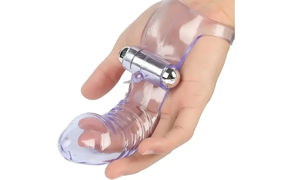 Sex Finger Vibrating Ring Massage Sex Toy For Women And Men