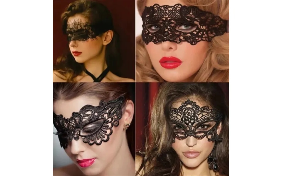 Sexy Cosplay Toy Costumes Women Lace Party Nightclub Queen Eye Mask Erotic Lingerie Masquerade Venetian Carnival Anonymo