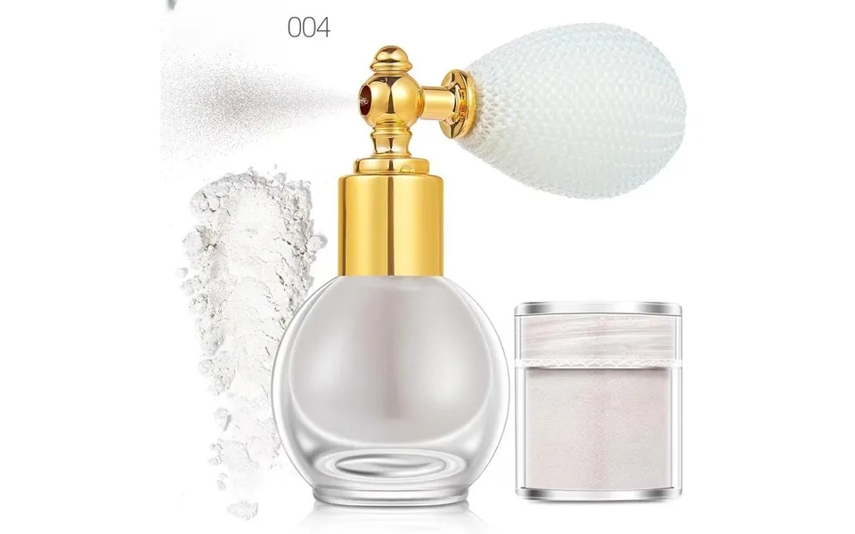 Shimmering Spray Powder Sparkle Powder - Body Glitter Face High Gloss Highlighter Loose Makeup For Women Hair Makeup