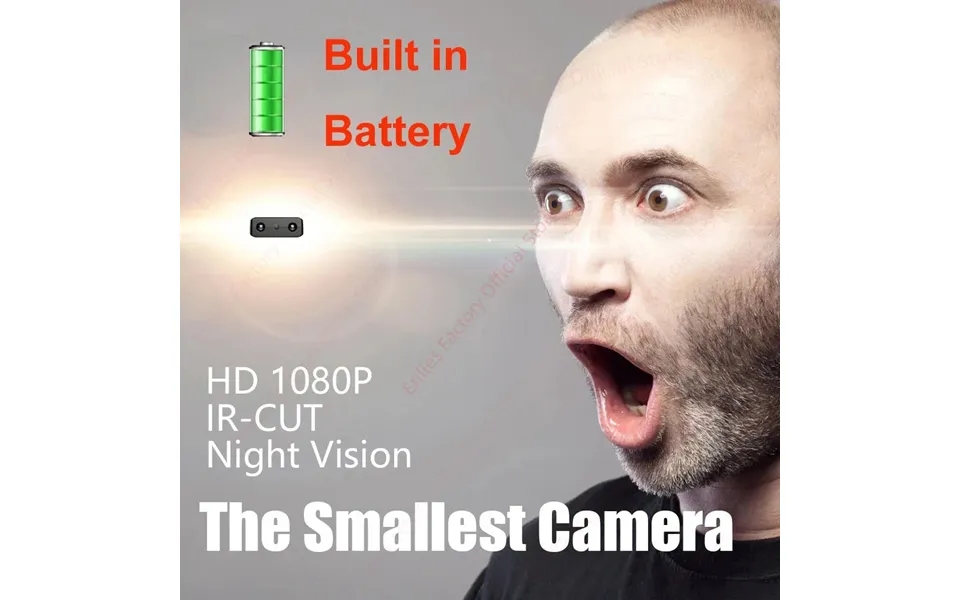 Smallest Mini Camera 1080p Hd Smart Home Security Camcs Ir-cut Night Vision Micro Cam Dv Motion Detection Video