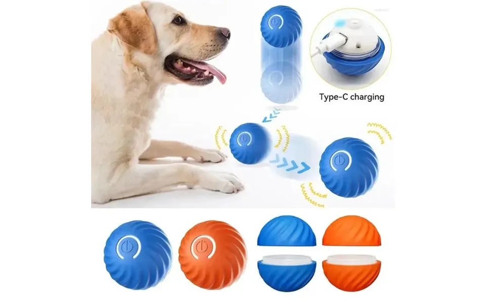 Smart Dog Toy Ball Electronic Interactive Pet Moving Usb Automatic Bouncing For Dogs Cats Product