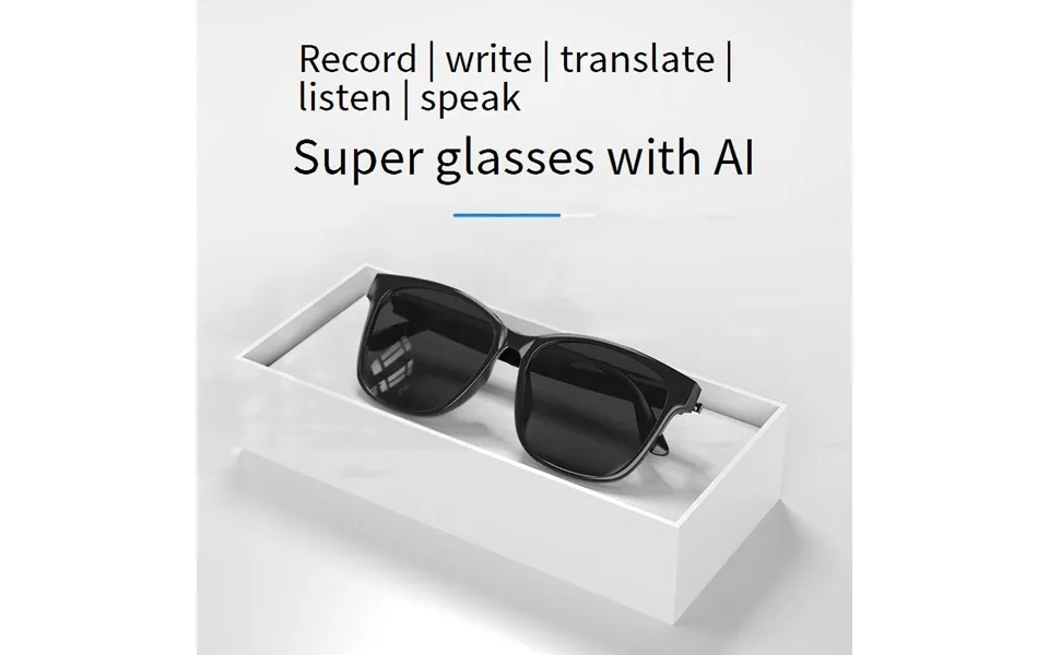 Smart Glasses Hyundai Hy C8 Smart Ai Translation Glasses And Headphones Simultaneous Interpretation 75 Languages Real Ti