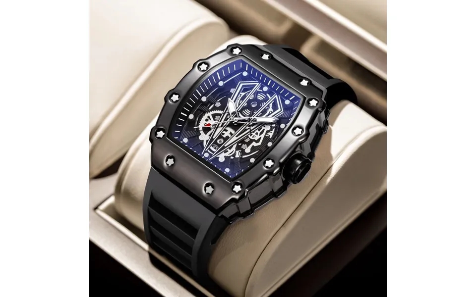 Smart Watches Fully Automatic Luminous Hollow Men's Douyin Live Broadcast Popular Waterproof Sports Richard Men's Watch