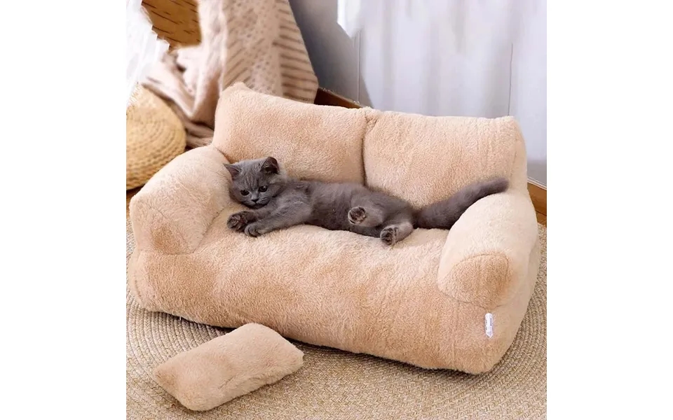 Sofa Winter Warm Cat Nest For Small Medium Dogs Cats Comfortable Plush Puppy Bed Pet Supplies