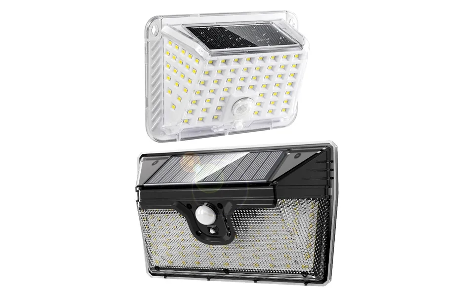 Solar Motion Sensor Outdoor Light - 90 Led Wall Lamp For Garden