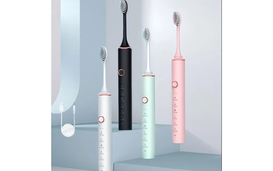Sonic Toothbrush Adults - 6 Modes Travel Case Ce Certified Ultrasonic Eu