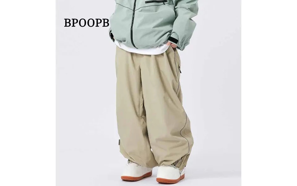 Southern Potato Ski Pants Women's Single-board Waterproof Ski Outdoor Pants Loose Double-board Outdoor Men's Casual Pant