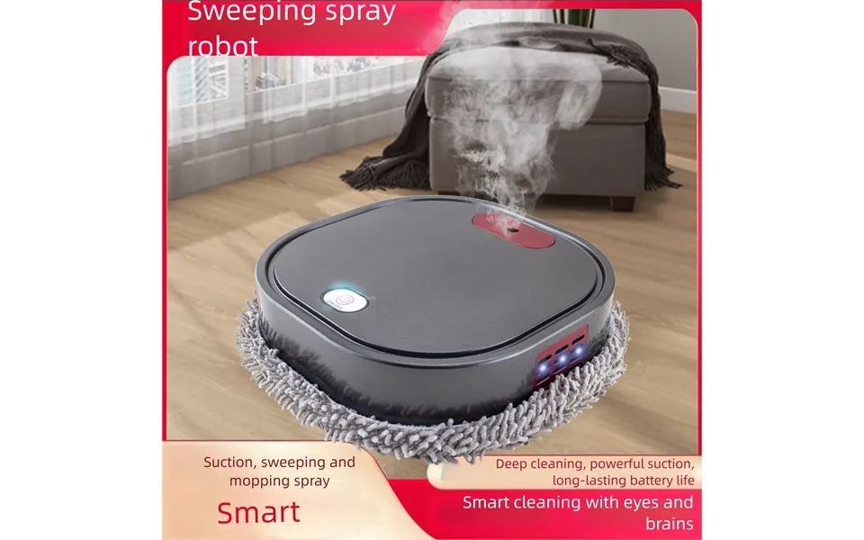 Spray Mopping Rechargeable Smart 4-in-1 Cleaning Robot Small Home Appliance