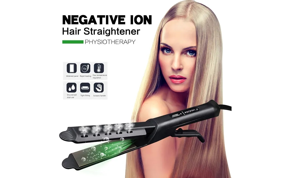 Steam Straight Hair Clip Straightener Corn Clip Spray Hair Care Negative Ion Curling Iron Straight Curling Rod Dual Purp