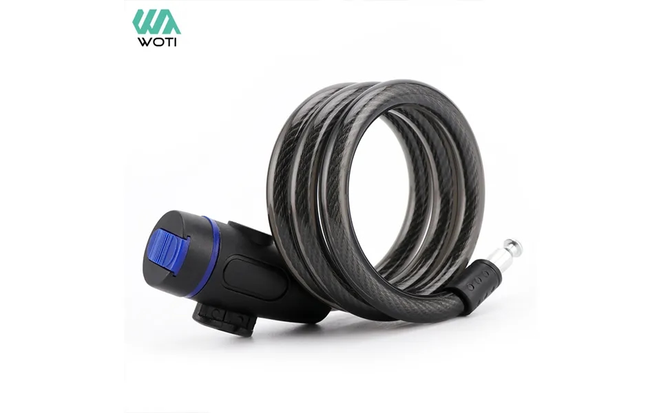 Steel Wire Anti Theft Bicycle Lock Mountain Bike Chain Lock Steel Cable Lock Ring Key Lock