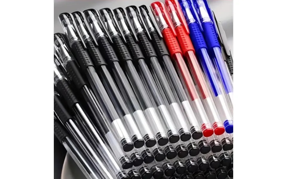 Students Special Pen Easy Writing Comfortable Hand Writing Smooth Decompression Red Blue Black European Standard Gel Pen