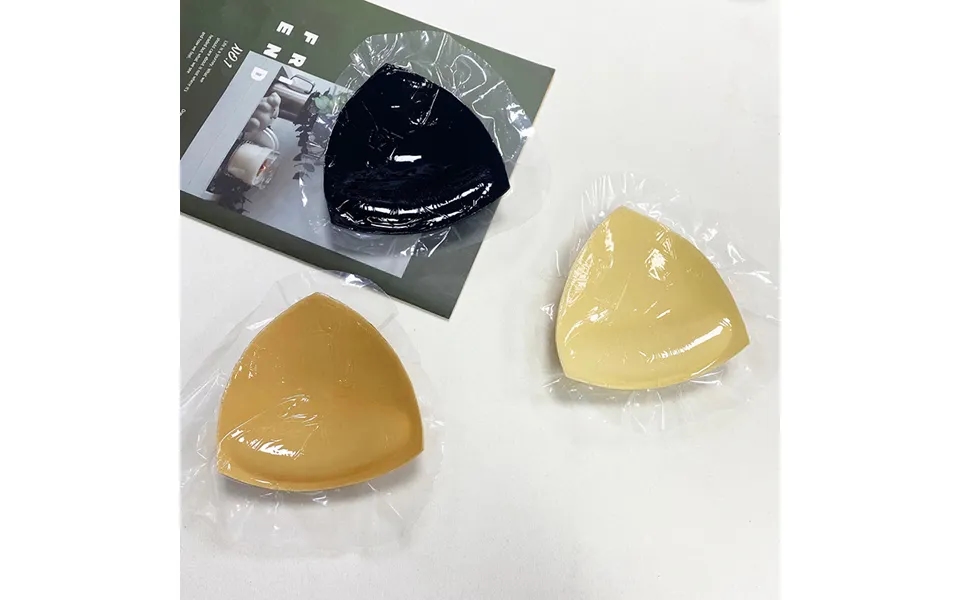 Summer New Outdoor Chest Pad Double-sided Brushing Sponge Chest Pad Thin Upper And Lower Thick Swimsuit Insert Thickened