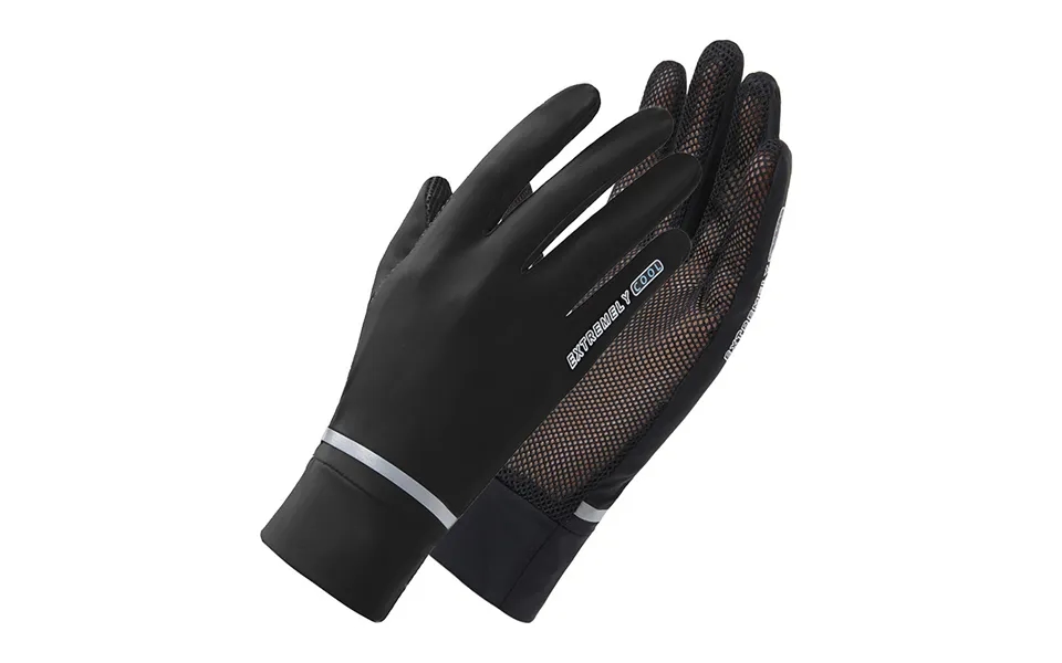 Sun Protection Gloves Women's Summer Flip Open Finger Outdoor Cycling Mesh Breathable Anti-ultraviolet Touch Screen Thin