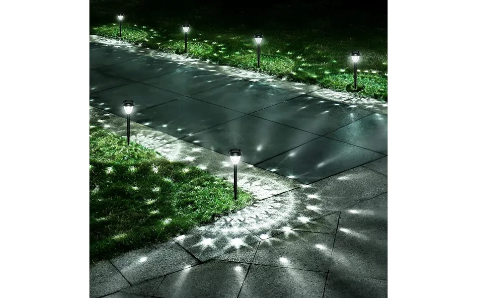 Super Bright Solar Lights - Waterproof 10 Pack