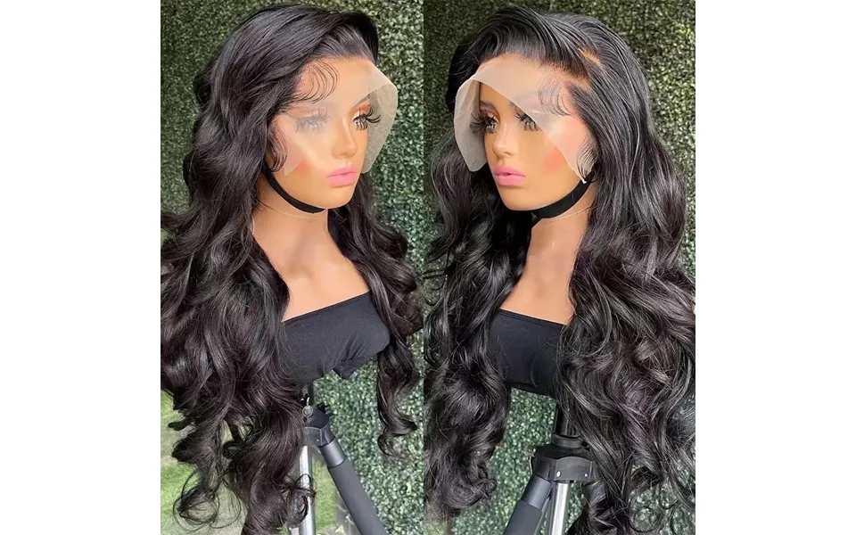 Synthetic Hair Front Lace Wig 13x4lace Frontal Wigs Wig Ladies Long Hair Full Headgear