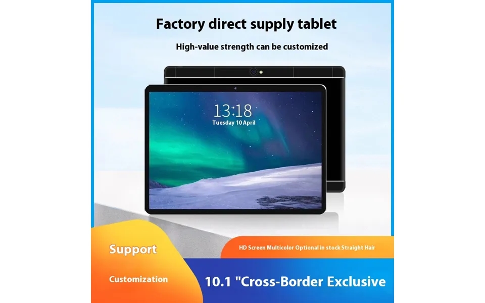 Tablet 10.1-inch Wifi Bluetooth Android Digital Calling Gift Tablet