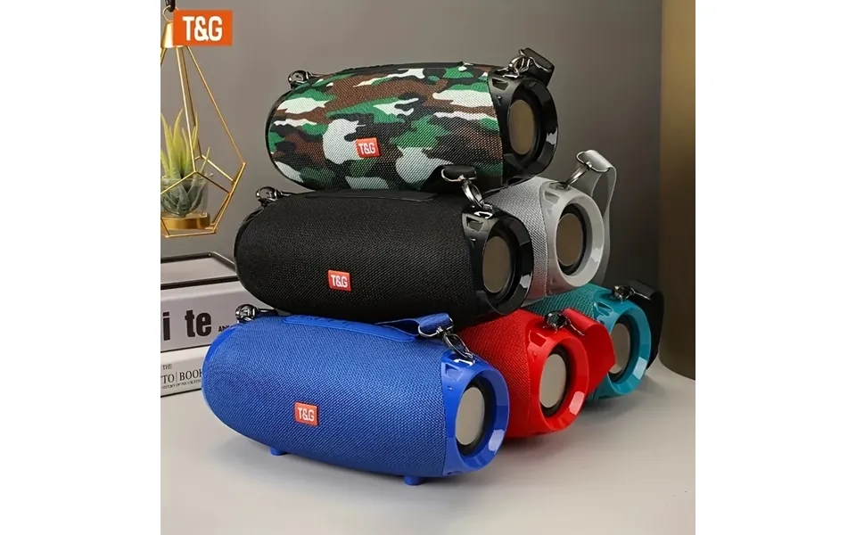Tg534 Outdoor Portable Wireless Stereo Speakers Waterproof Design - Tws Stereo Subwoofers