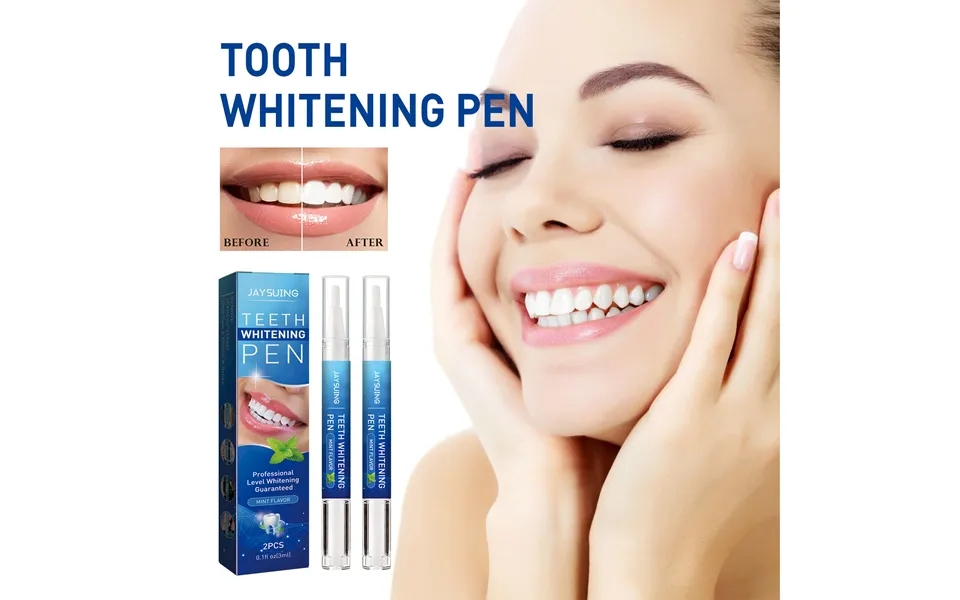 Tooth Cleansing Jaysuing Pen For Cleaning Dirt - Yellow Teeth
