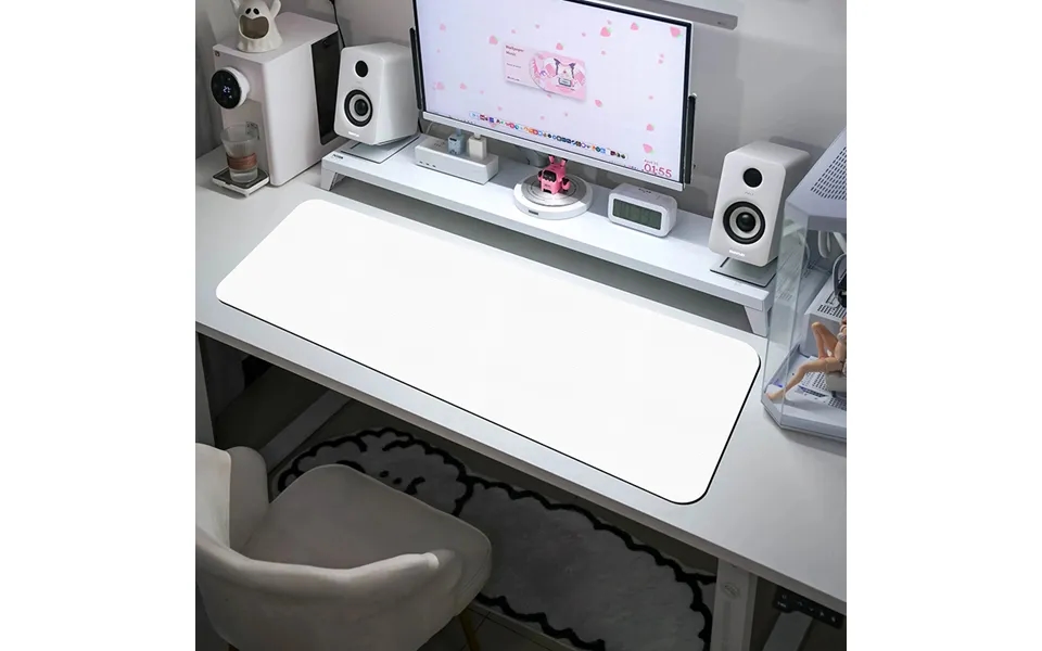Unbeatable Quality Pure White Ins Advanced Working Position Scrub Mouse Pad