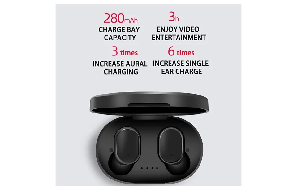 Unbeatable Quality Wireless In Ear A6s Bluetooth Noise Reduction Private Model Earphone Wireless Sports Earphones