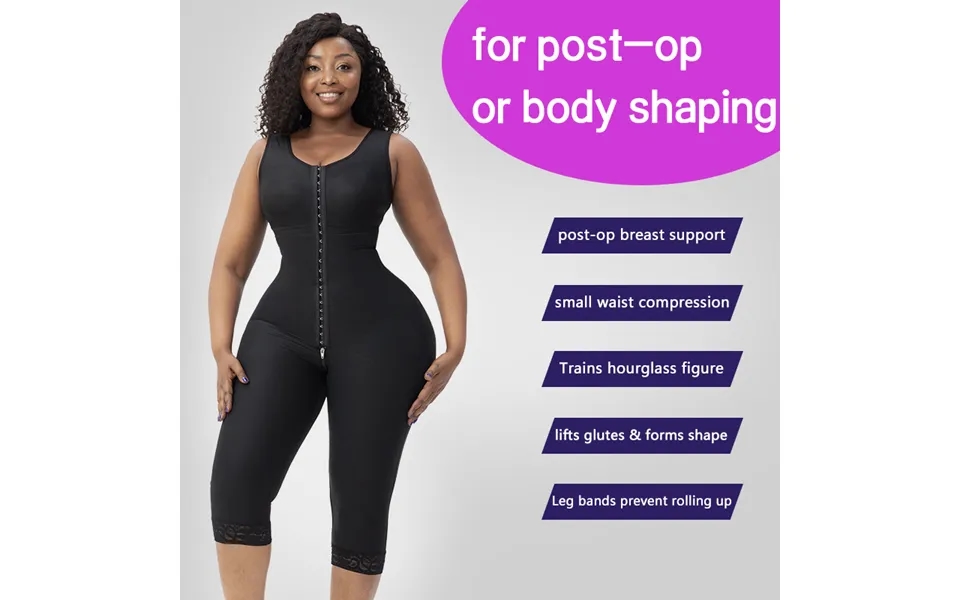 Underwear Toning Jumpsuit Waist Waist Lift Hip Chest Plastic Thigh Zipper