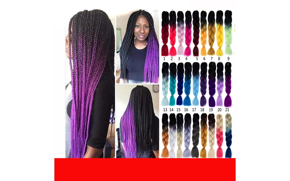Unisex Braids Synthetic Braids Braid Extensions Dreadlock Wigs