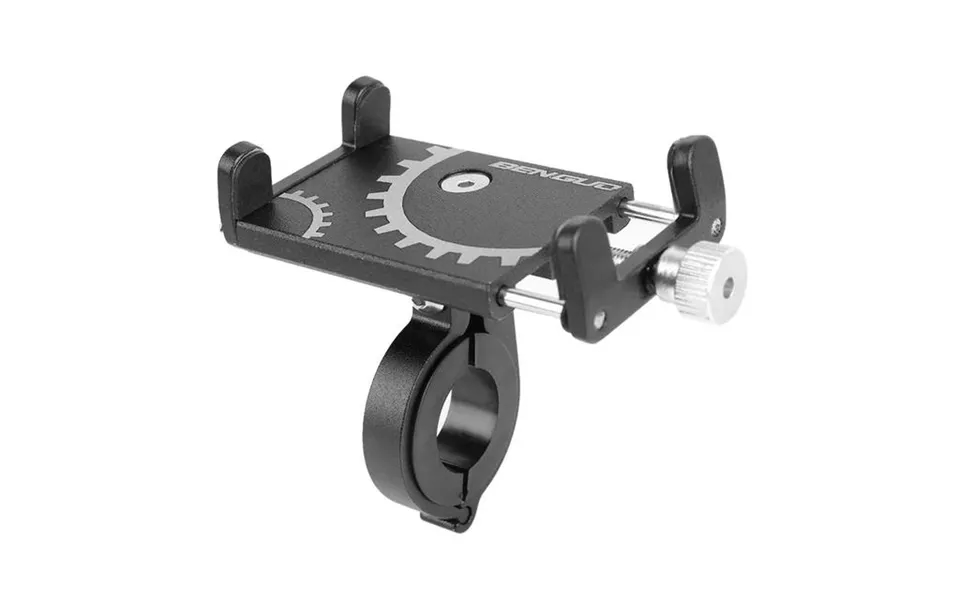 Universal Aluminium Alloy Bicycle Mobile Phone Holder Bike Handlebar Clip Stand Gps Mount Bracket