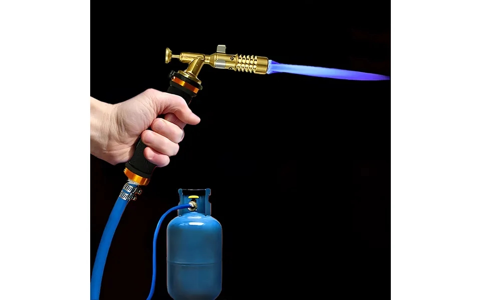 Universal Gas Torch High Temperature Gold Silver Smelting Fire Torch Handheld Copper Aluminum Iron Welding Gun Lpg Flame