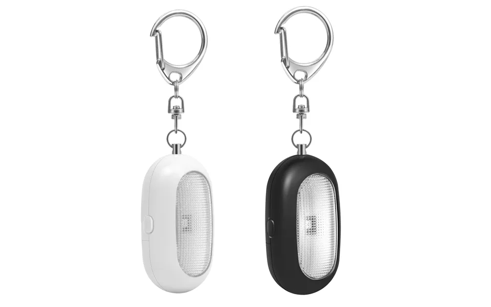 Upgraded Personal Safety Alarm For Women 125db Loud Emergency Siren With Led Flashlight - Compact & Lightweight For Runn