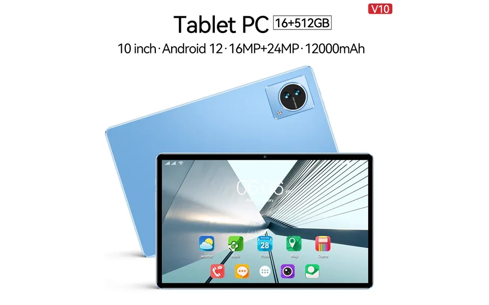 V10 Tablet Computer 16 512 Android 13 Card Dual Standby Version Office And Entertainment Integrated New