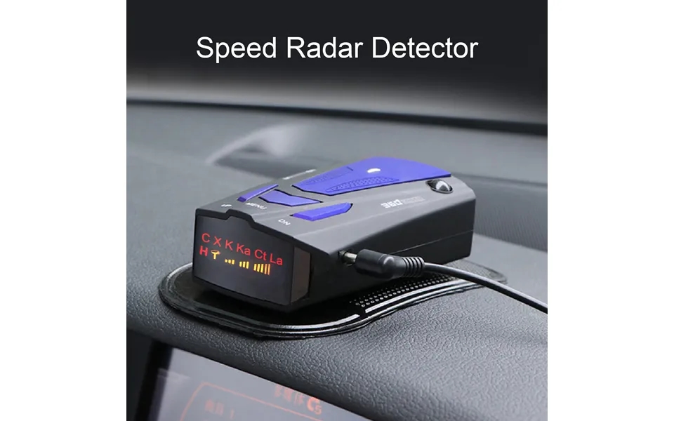 V7 12v 360 Degrees Speed Radar Detector Long Range Voice Alert Laser Radar Detector For Vehicles