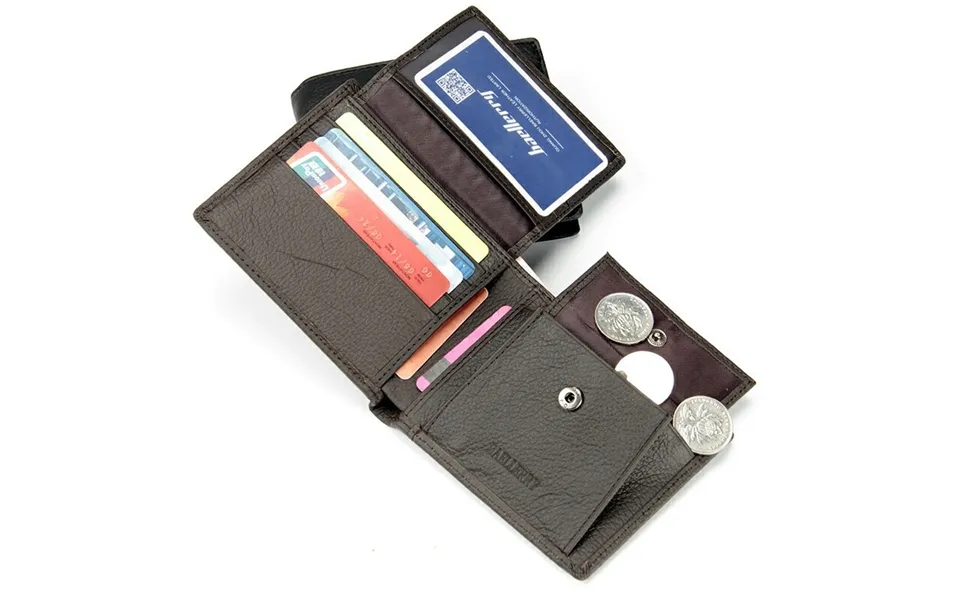 Wallet Men's Casual Short Leather Wallet High Quality Simple Fashion Coin Purse Card Holder