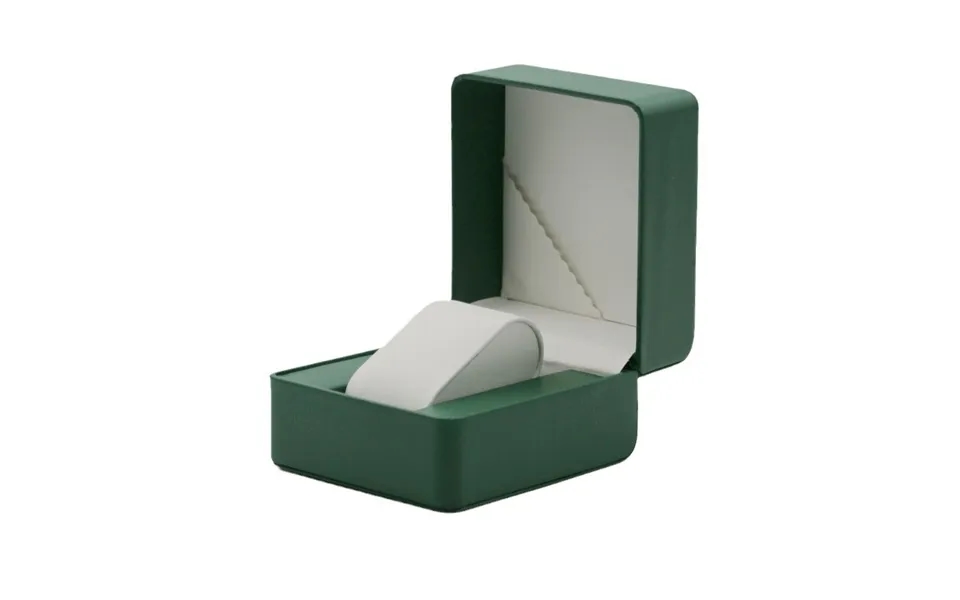 Watch Box Rounded Pu Leather Pull Wire Watch Box Clamshell Watch Box Gift Box High-end Watch Display Storage Watch Box B