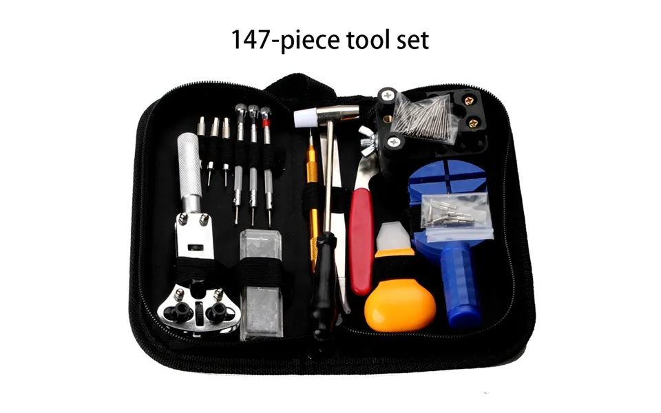 Watch Repair Tools Watch Repair Tool Kit 147 Piece Tool Set Strap Removal Bottom Opener Watch Repair Set