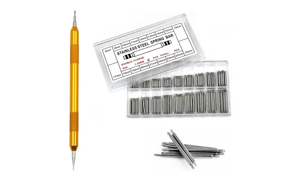 Watchmaker Watch Strap Spring Pin Strap Attachment Pin Double End Lug Wrench Repair Kit Tool