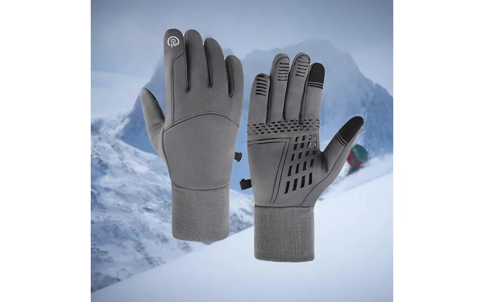 Winter Gloves Touch Screen Water Resistant Windproof Thermal For Running Ski Cycling Driving Hiking - Warm Gifts For Men