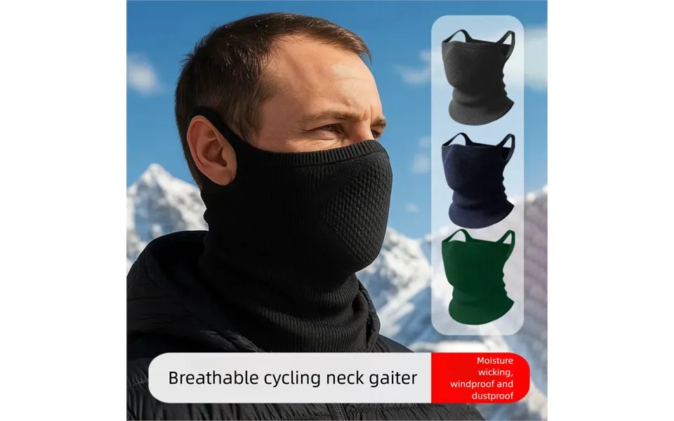 Winter Mountaineering Cold-proof For Women - Electric Bike Riding Warm Neck Gaiter
