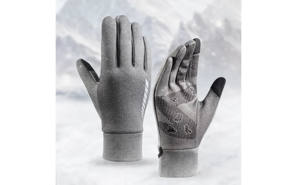 Winter Warm Gloves Men's Winter Outdoor Sports Riding Ski Gloves Autumn And Winter Windproof Waterproof Touch Screen