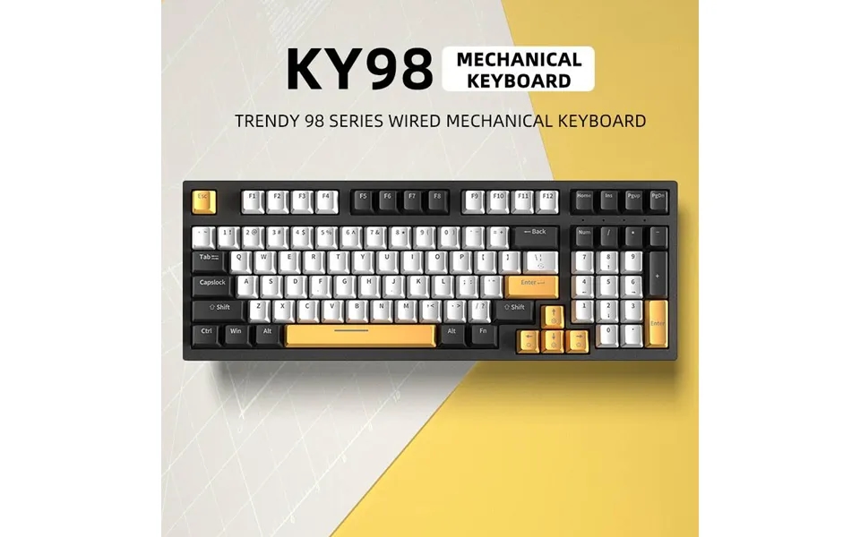 Wired Mechanical Keyboard - Mixed Light