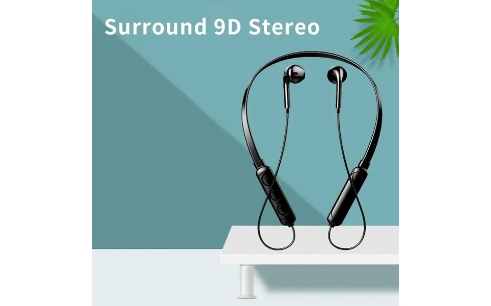 Wireless Bluetooth Neckhanging Stereo Noise Reduction Universal 5