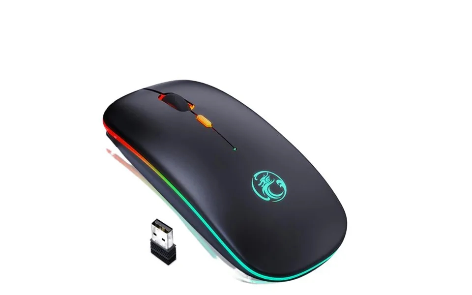 Wireless Mouse Bluetooth Mouse Wireless Computer Mouse Rgb Rechargeable Ergonomic Led Backlit Mause Silent Mice For Lapt