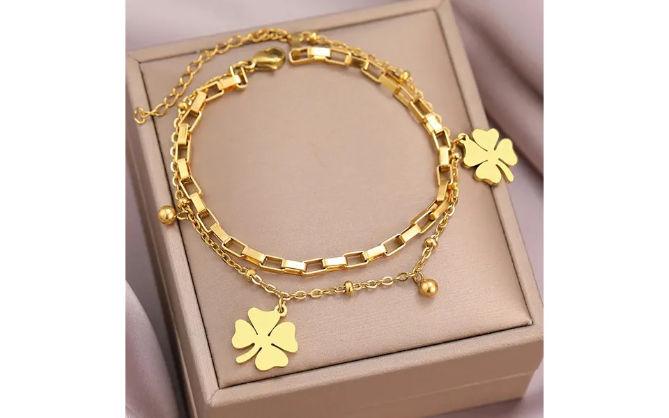 Women's Bracelet Letters Titanium Steel Diamond Set Simple Bracelet