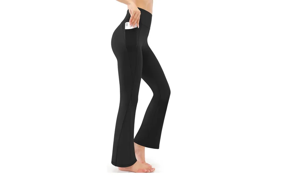 Women’s Clothing Flared Pants With High Waist And Buttocks - Nude Yoga Pants,
