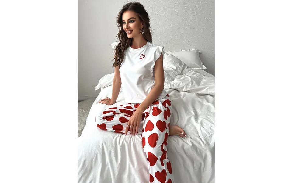Women's Sleepwears T Shirt Trousers Casual Comfortable Ladies Pajamas Home Clothes Set
