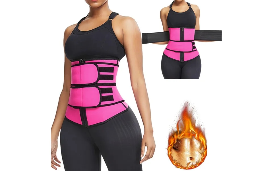 Women's Waist Belt Sweat Waist Trainer Sports Waist Shaping Belt Adjustable Postpartum Abdomen Shaping Belt