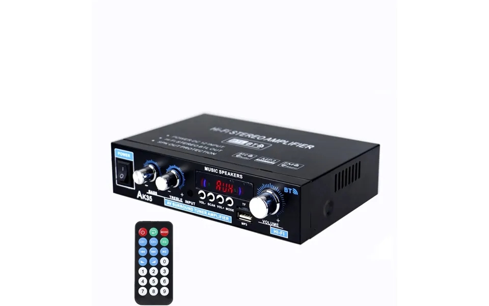 Woopker Ak35 800w Home Digital Amplifiers 100-240v 12v Bass Audio Power Bluetooth Amp Hifi Fm Subwoofer Speakers